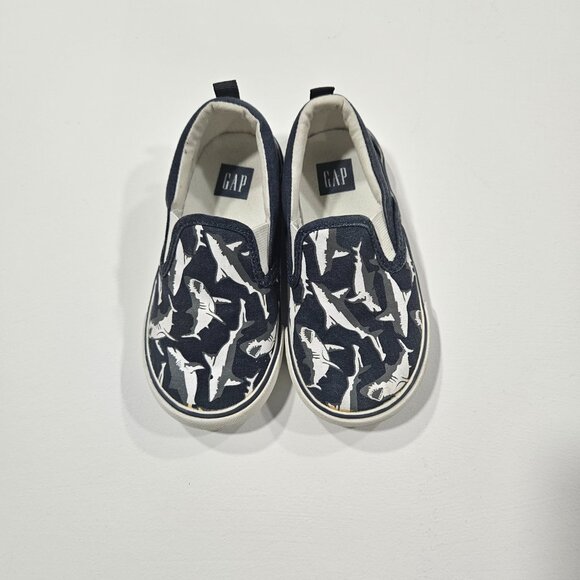 Toddler Boys Shoe Bundle – 3 Pairs – Size 8–11 – Sharks, Sandals & More! - Picture 9 of 11